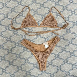 Camila Coelho triangle top and bottom